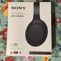 Sony XM4 Noise canceling Headphones 