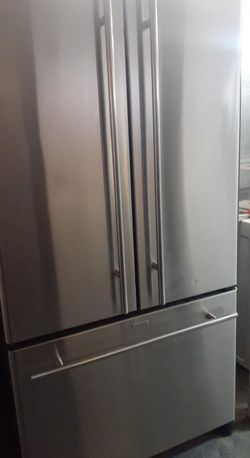 Maytag 3-Door Stainless Steel Refrigerator Fridge
