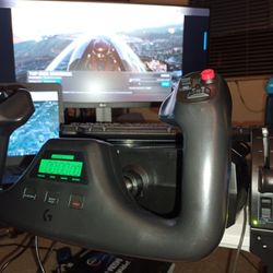 Logitech G Saitek Pro Flight Simulator Yoke System USB