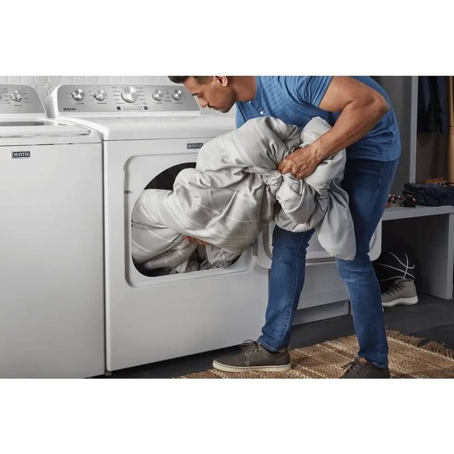 MAYTAG MGD4500MW TOP LOAD MATCHING GAS DRYER White