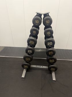 FITWAY Olympic Rubber Dumbbells 💪