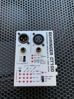 Behringer CT100 Cable Tester