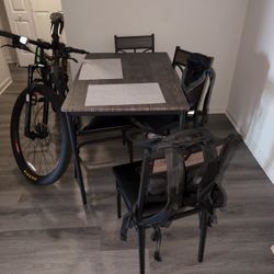Dinner Table And 4 Chairs - Moving. Free