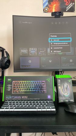 RAZER HUNTSMAN MINI WITH RAZER BASILISK V3
