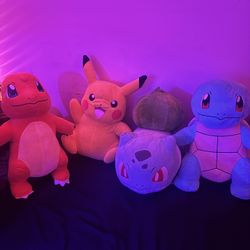 Giant Pokemon Plushies
