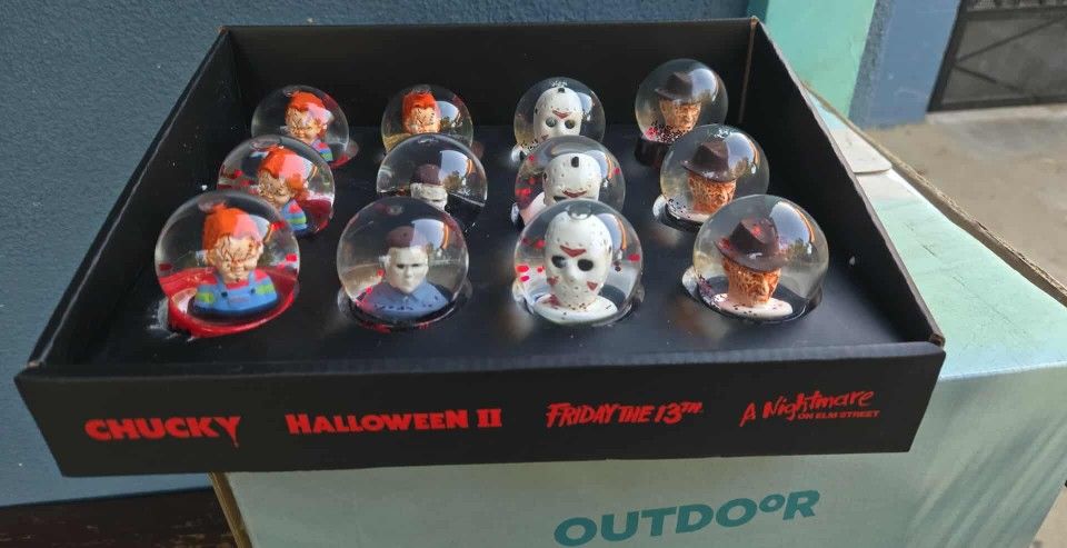 Halloween Snow Globes