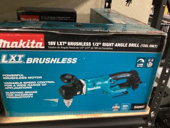 MAKITA 18V LXT Brushless 1/2” Right Angle Drill (Tool-Only) $230
