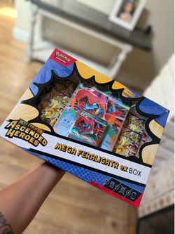 Pokémon Mega Evolution Ascended Heroes Mega Feraligatr EX Box