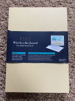 Wireless Keyboard For 2019 iPad 10.2"
