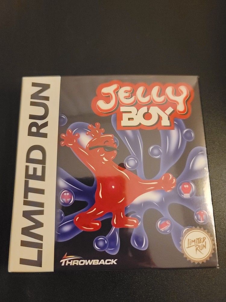 Jelly Boy Nintendo Gameboy Limited Run Games Brand New Factory Sealed