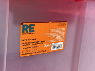 Sterilite 18 Gallon Tote Box Plastic, Fuchsia Burst, Set of 4+1 for Sale in  Bethel Park, PA - OfferUp