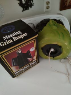 1993 Grim Reaper/1996 Frankenstein HALLOWEEN DECOR