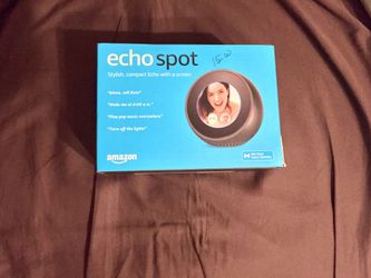 Echo Spot Brand New in Box
