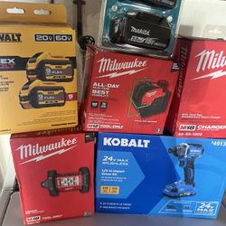 Milwaukee Tools All Brand New 