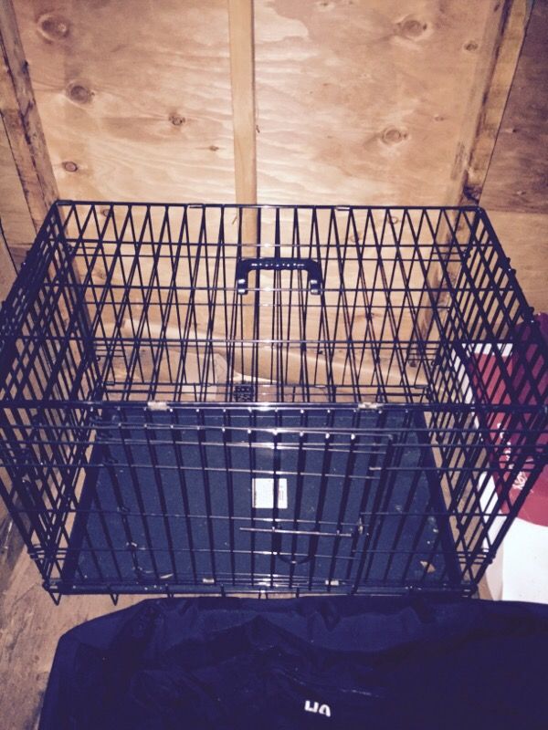 Dog training cage