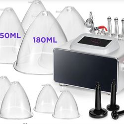 3 In 1 Vacuum Therapy Machine Microdermabrasion Spray Gun For Body Shape Facials