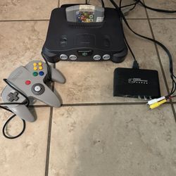 Original N64, 1 Controller, 1 Game, HDMI Capable 