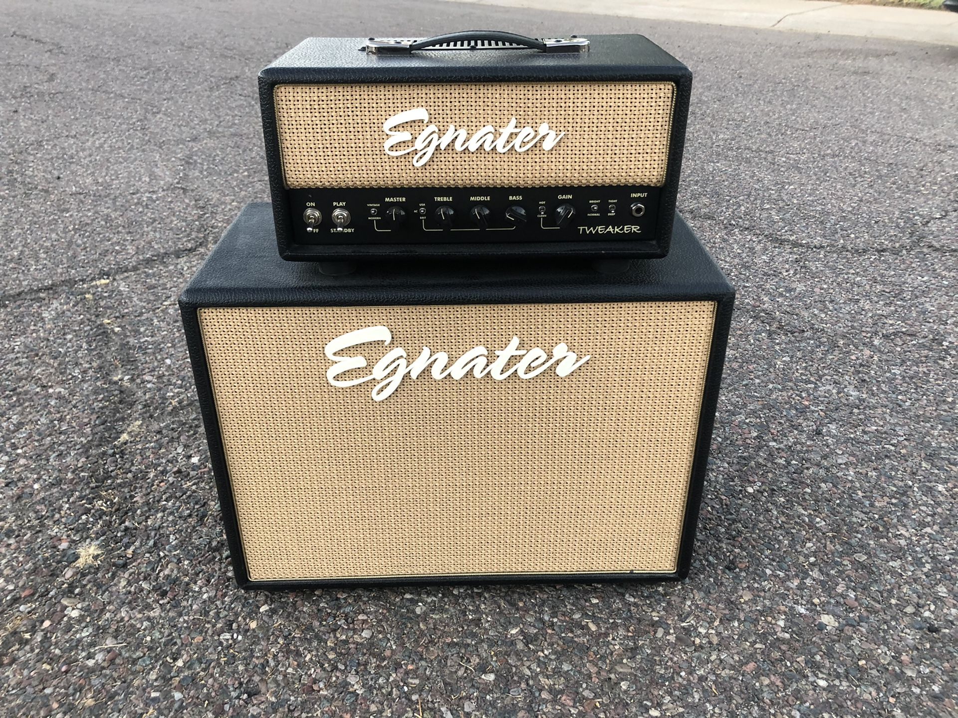 Egnater tweaker guitar and tube amplifier