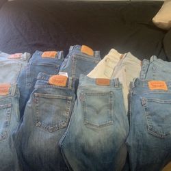 I Have A Bunch Of Levi's From Size 5 To Size 10