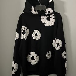 Denim Tears The Cotton Wreath Sweatshirt 'Black'