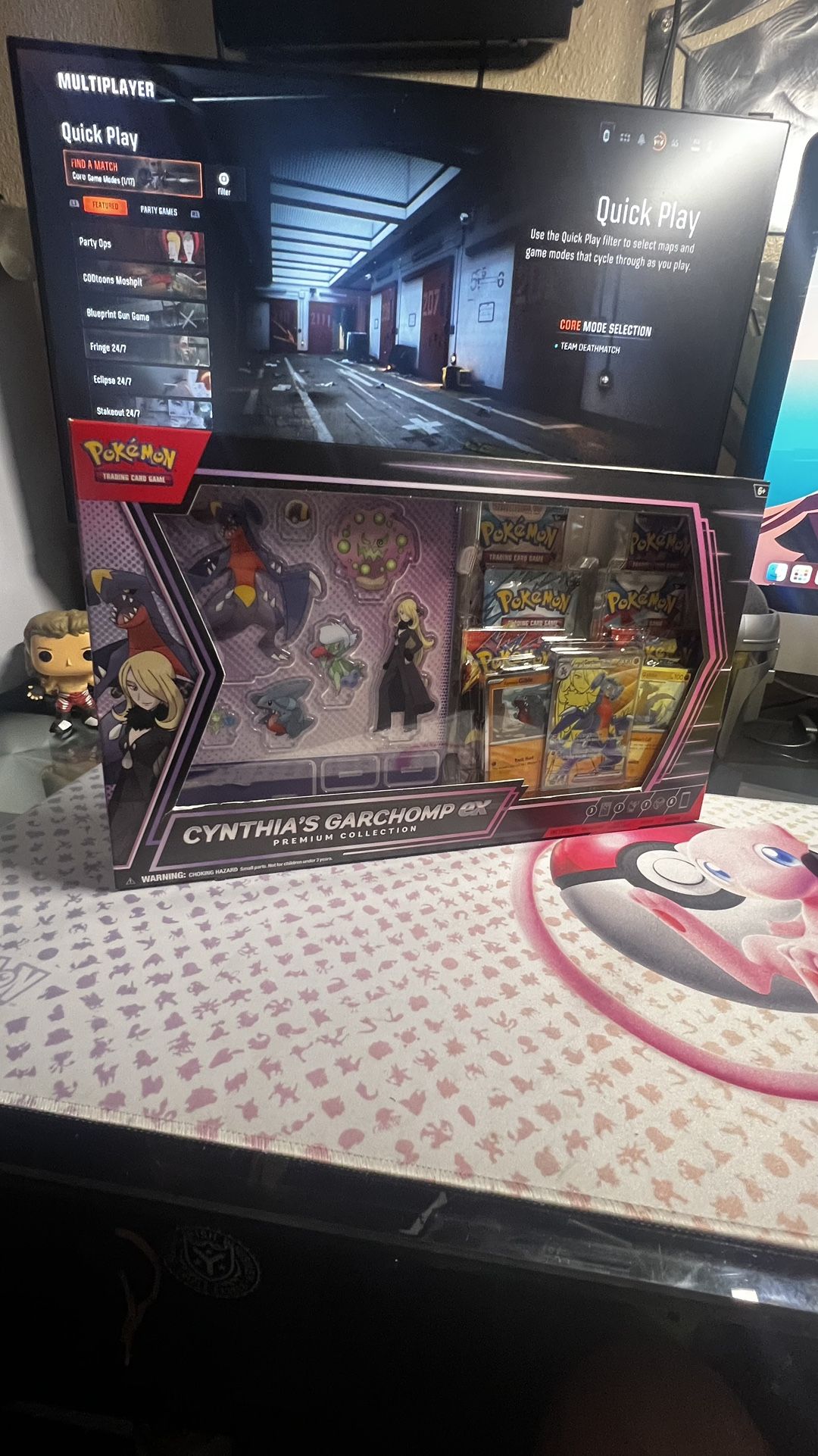 Cynthia’s Garchomp EX Premium Collection Box!