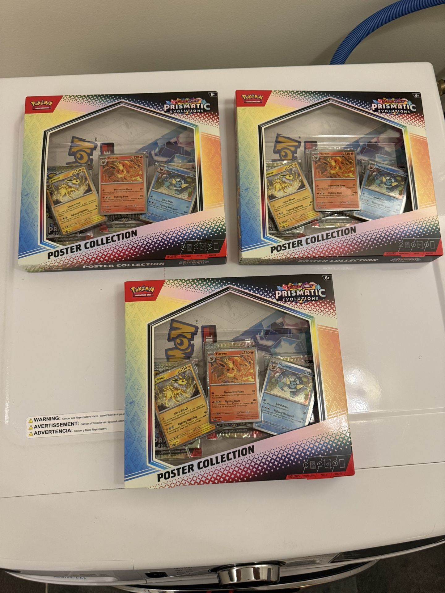 Pokemon TCG: Scarlet & Violet Prismatic Evolutions Poster Collection Box