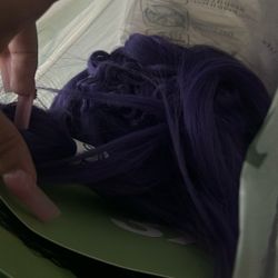 Free Purple Weave Hair 