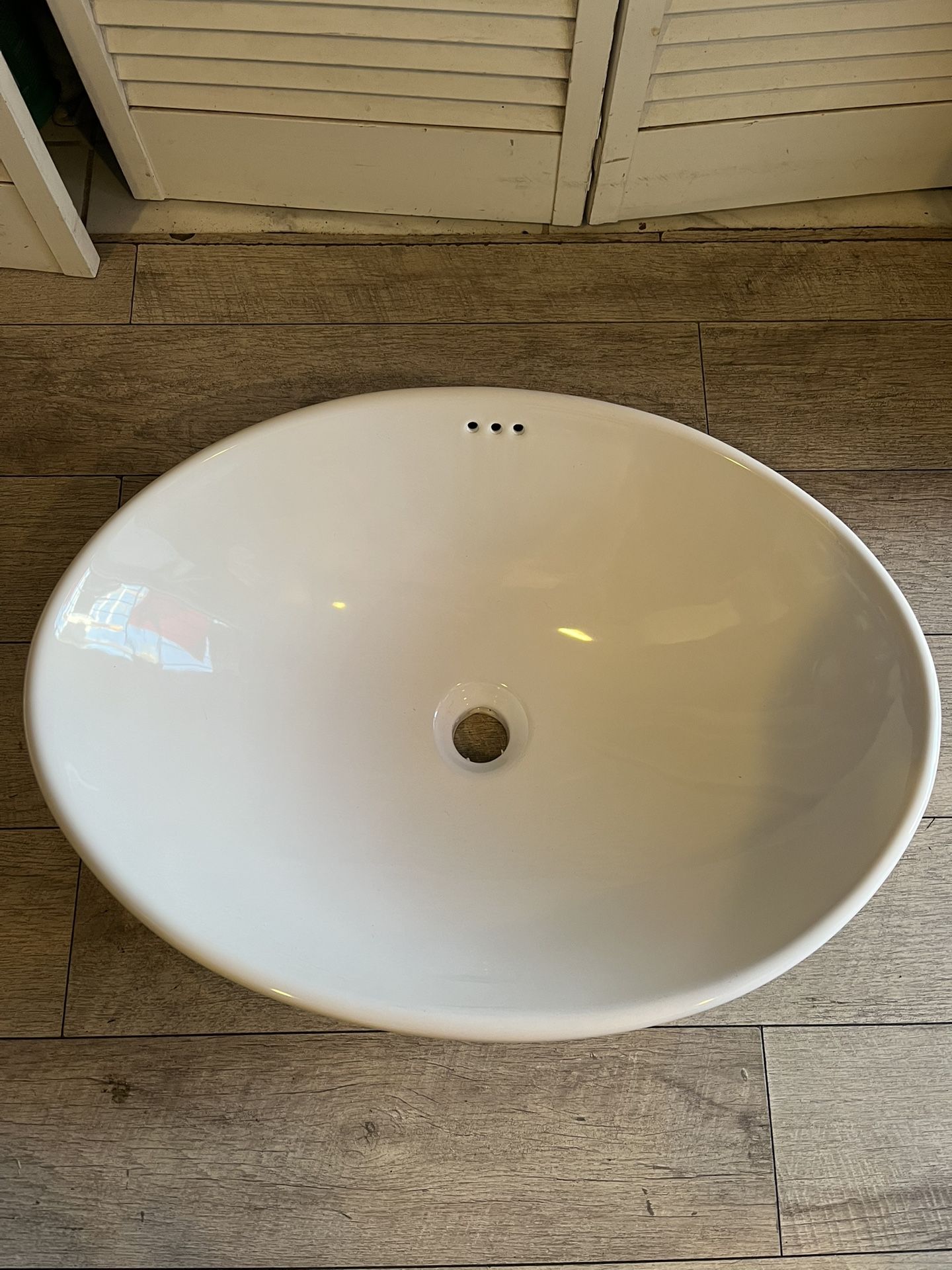 New Oval Ceramic Sink