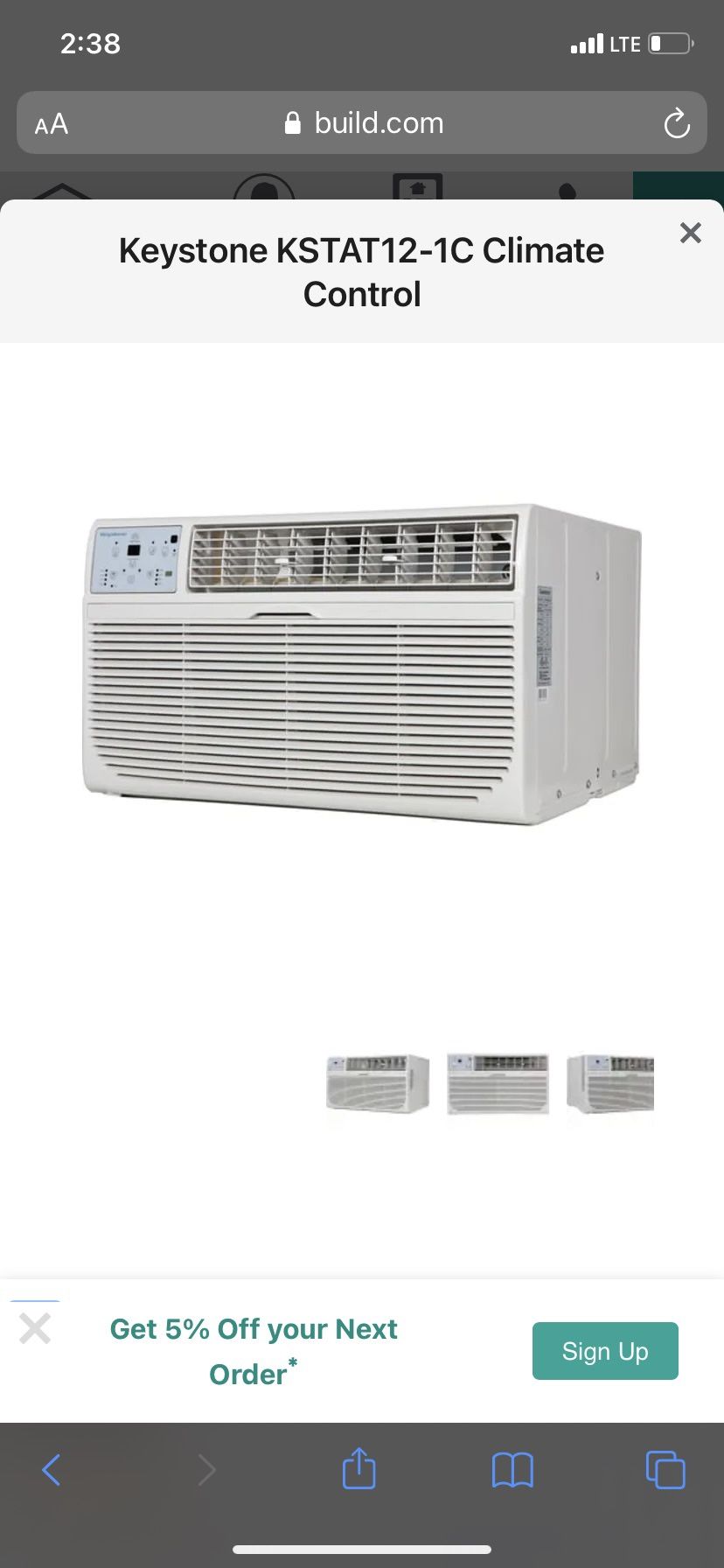 Window/wall Air Conditioner AC