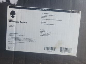 Alienware Aurora R16 Gaming Desktop - Open Box / NEVER USED (i7-13700F, RTX 4060 Ti, 16GB, 1TB SSD)