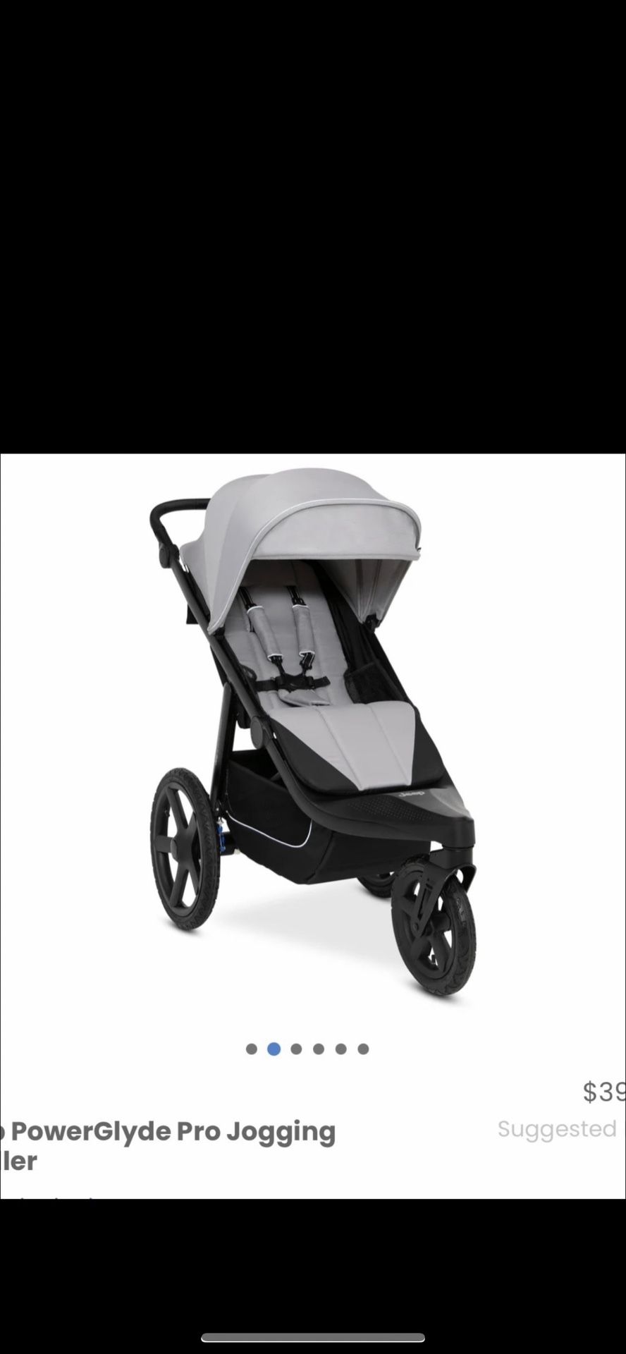 Jogger/ Jeep Powerglyde Pro Jogging Stroller/ Jeep/ stroller/ Travel/ exercise/ baby
