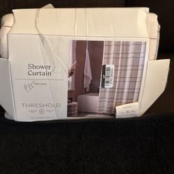 Threshold Shower Curtain And Rug