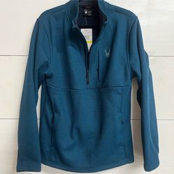 NWT Men’s Spyder Brand Pullover Jacket Size Medium 