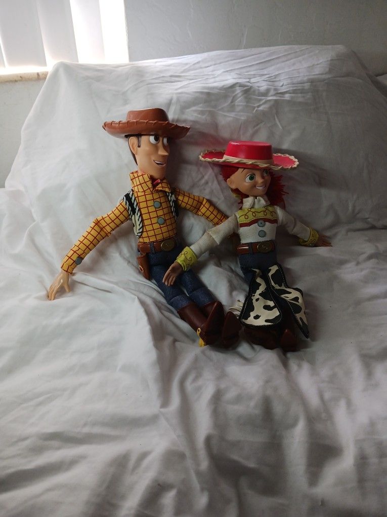 Woody And Jesse Talking Dolls