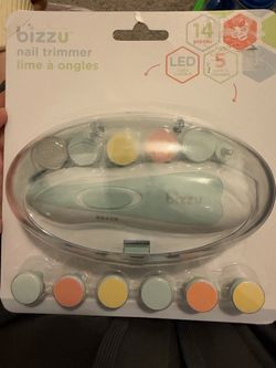 Bizzu Electric Nail Trimmer 14-Piece Set