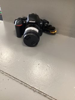 Nikon D3500 24.2mp DSLR W/ Lens And Charger
