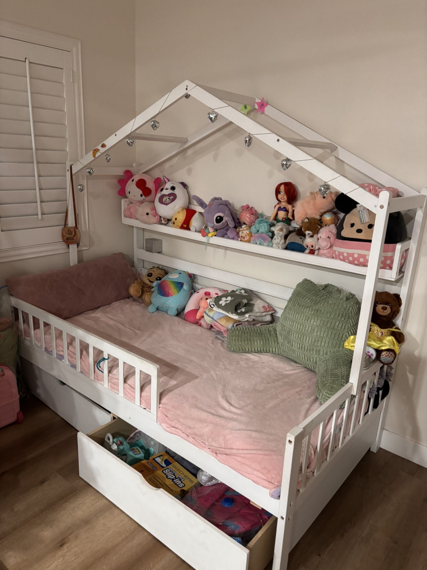 Twin Size House Bed Frame