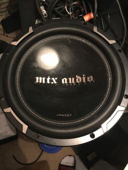 Mtx 10" subwoofer