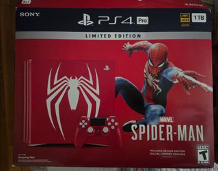SpiderMan PS4 Pro 1TB (Lmtd ed.)