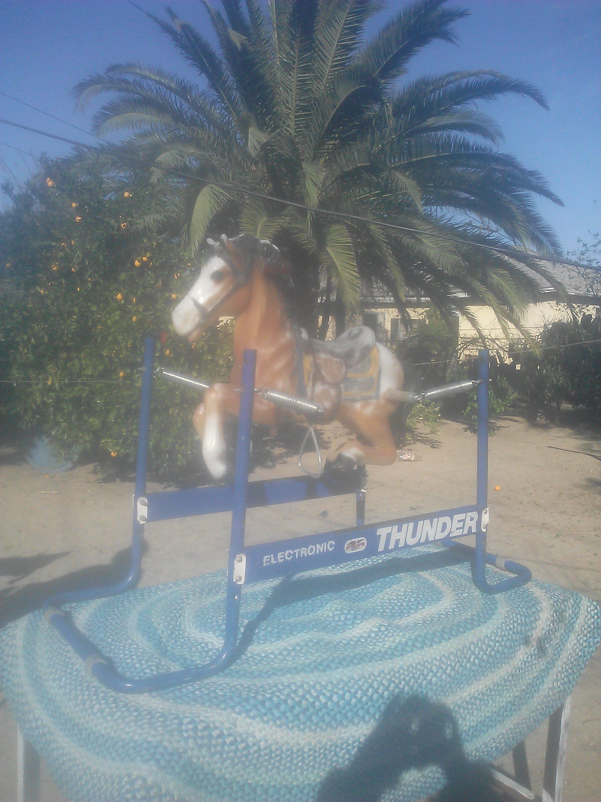 Rocking horse electronic THUNDER