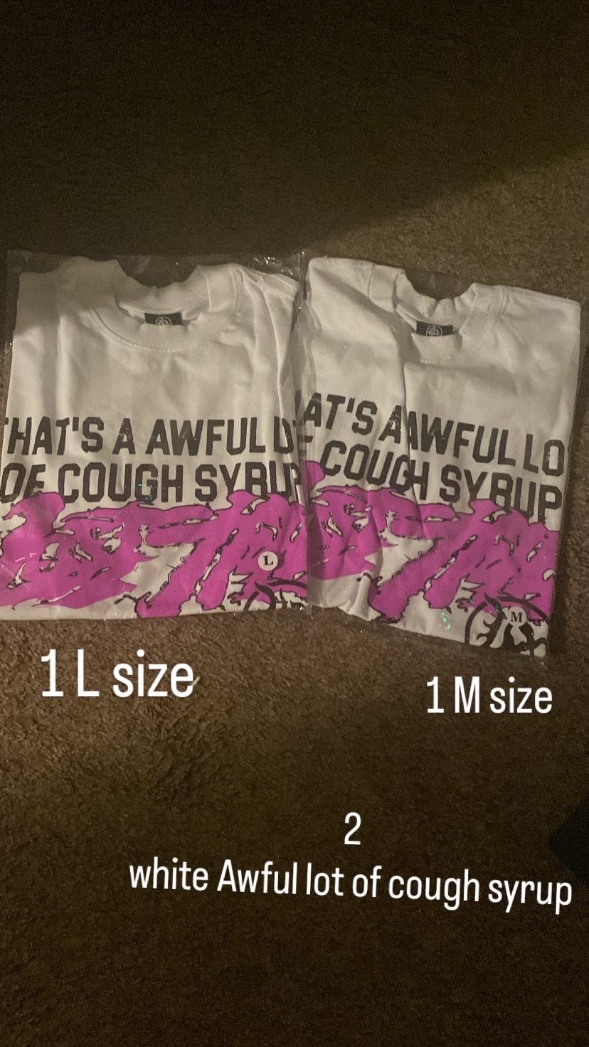 Cough Syrup Shirts