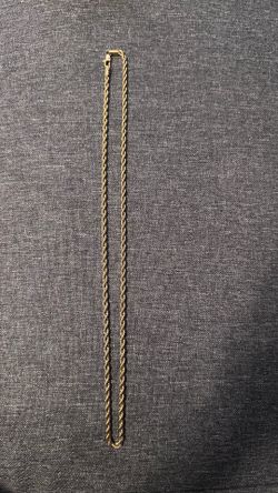 Gold plated chain
