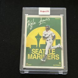 Kyle Lewis Topps Project70 Card