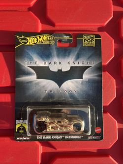 Hot Wheels HXD97 Pop Culture Batman Dark Knight Trilogy Batmobile