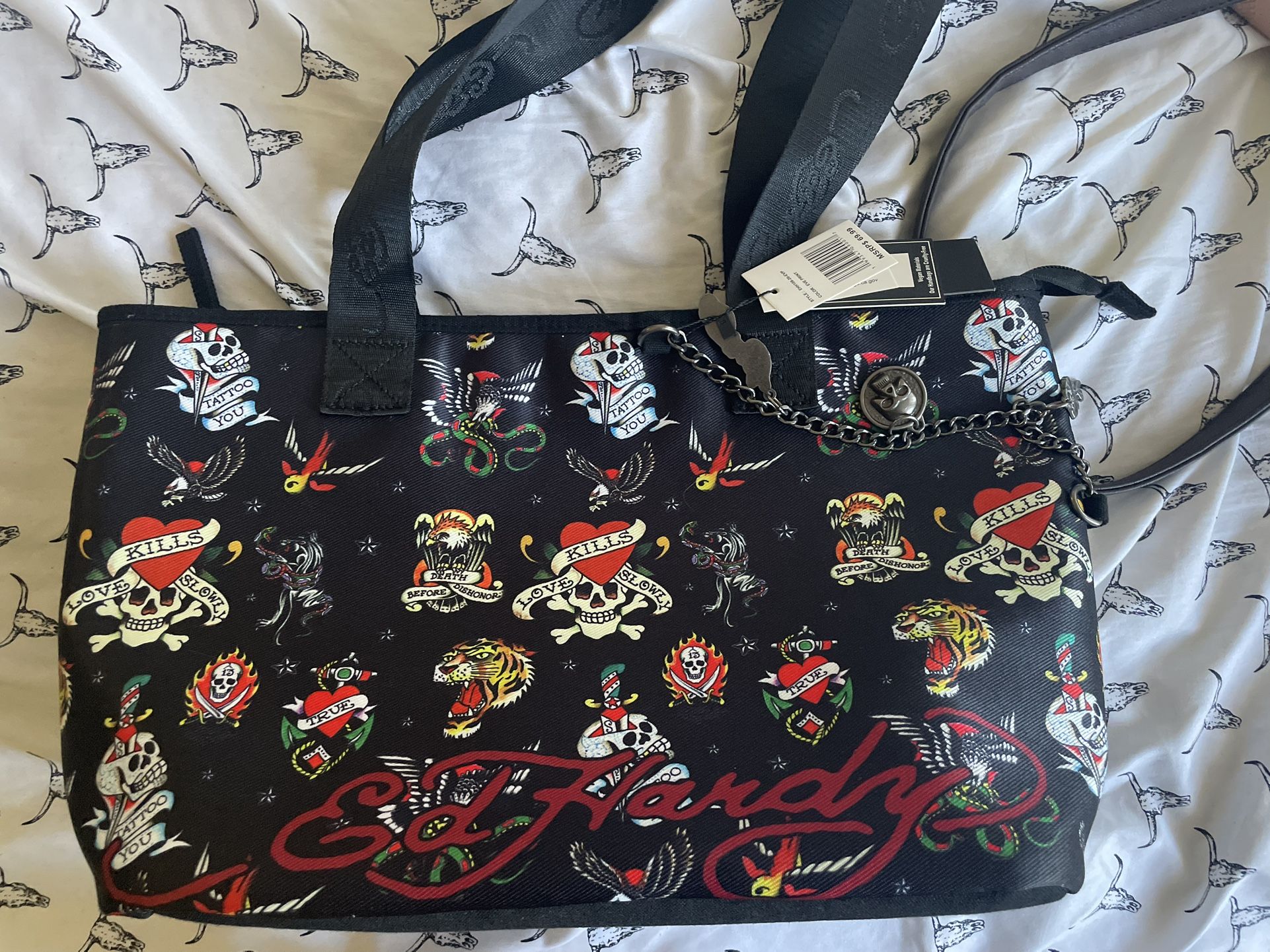 Two Ed Hardy Bags