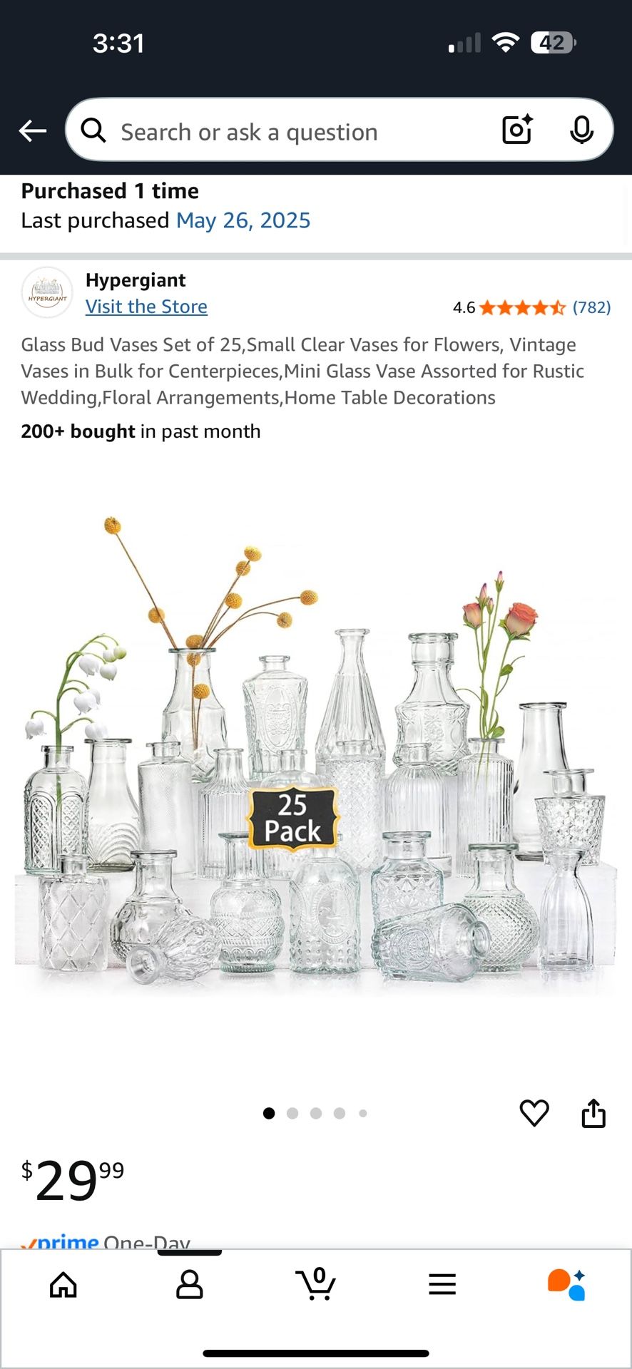 19 Flower Bud Vases