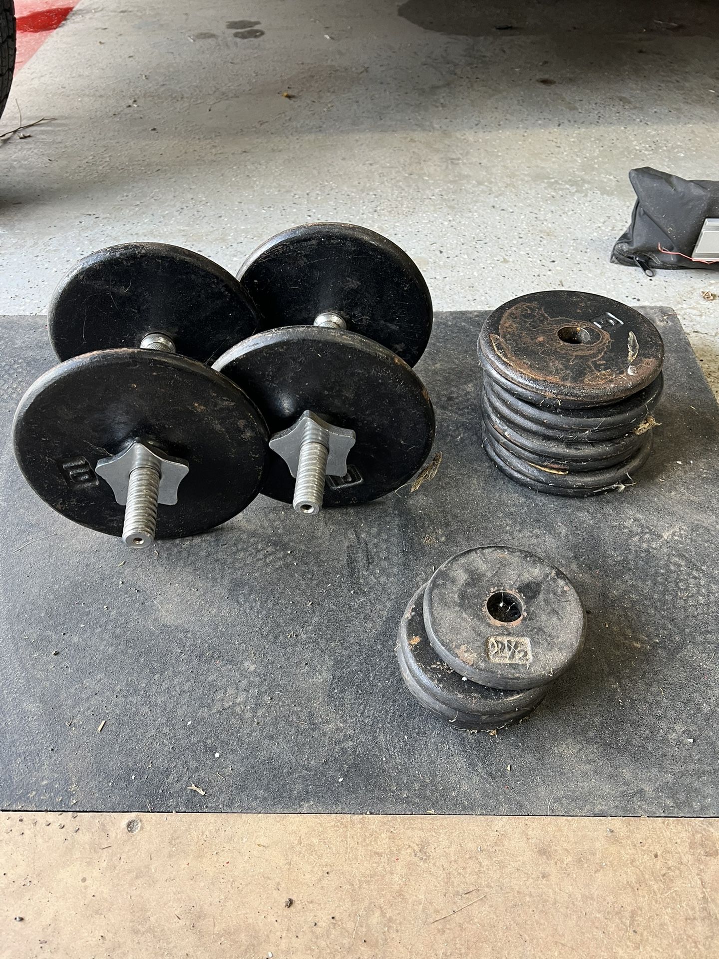Adjustable Dumbbell Free Weights