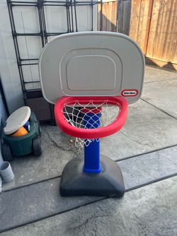 FREE Little Tikes basketball hoop and Craftsman work bench