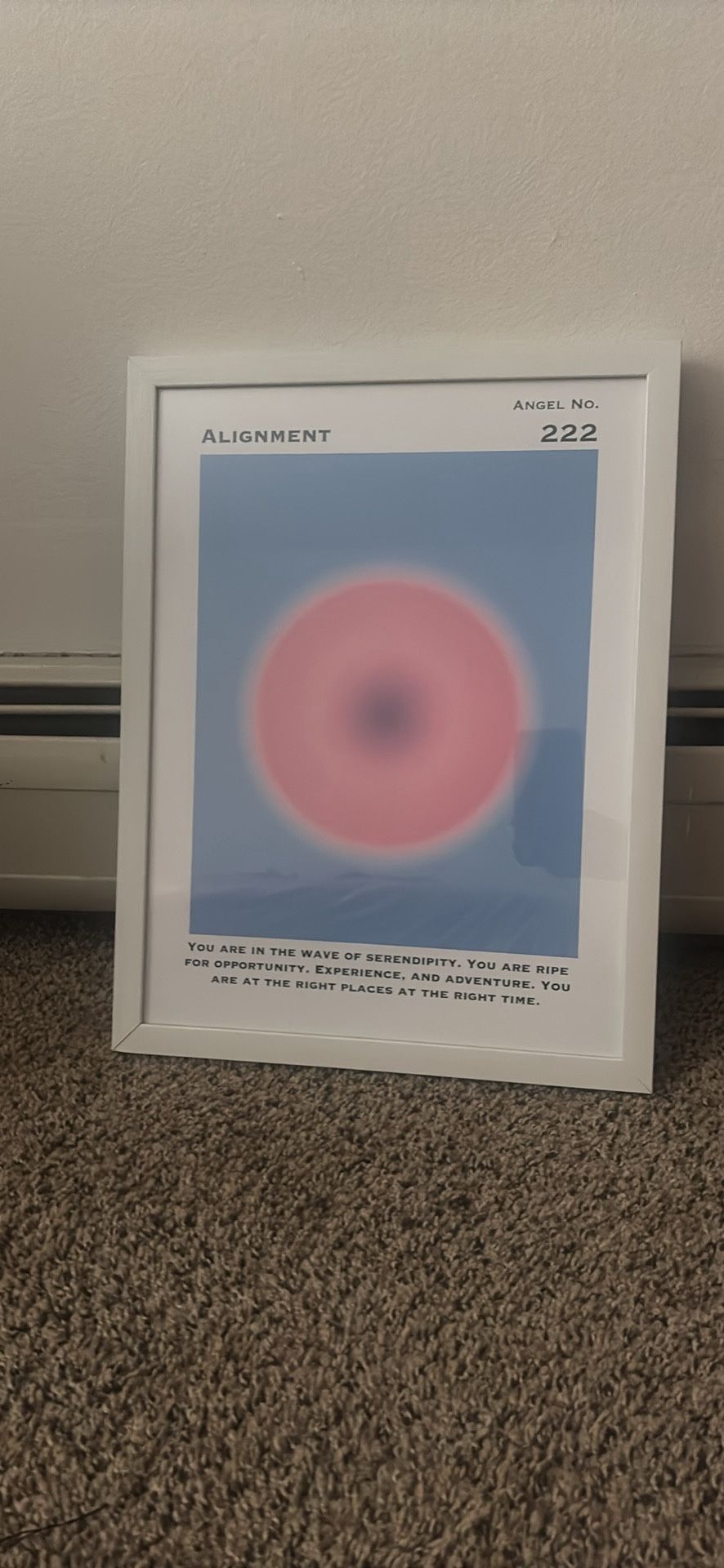 Aura Angel Number Framed Picture