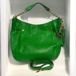 Michael Kors Green Purse 